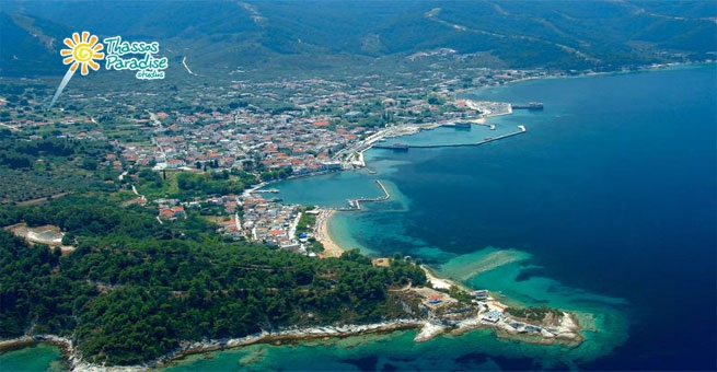 01 - Aerial Photo of Limenas, Thassos